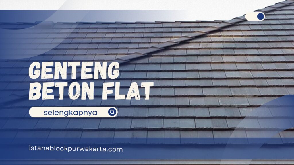 Genteng Beton Flat