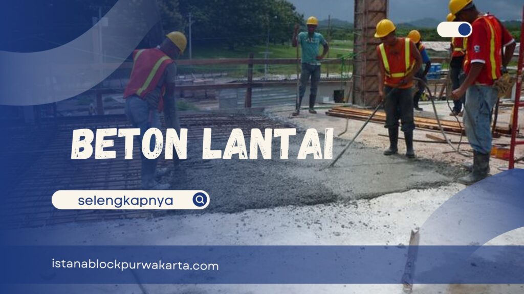 beton lantai