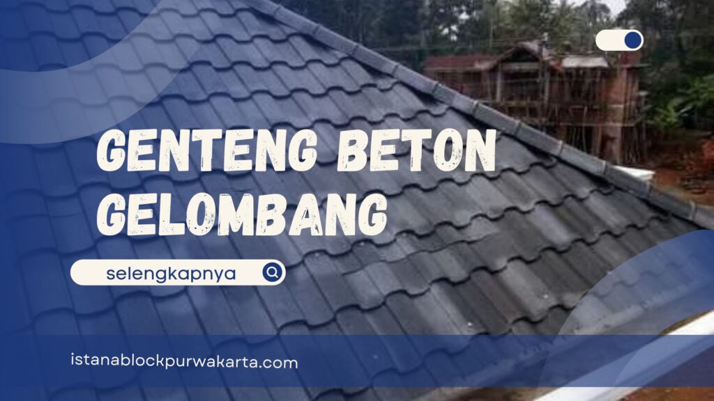 Genteng Beton Gelombang