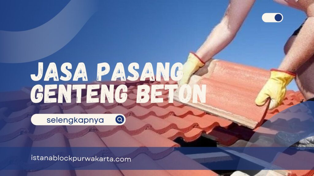 Jasa Pasang Genteng Beton