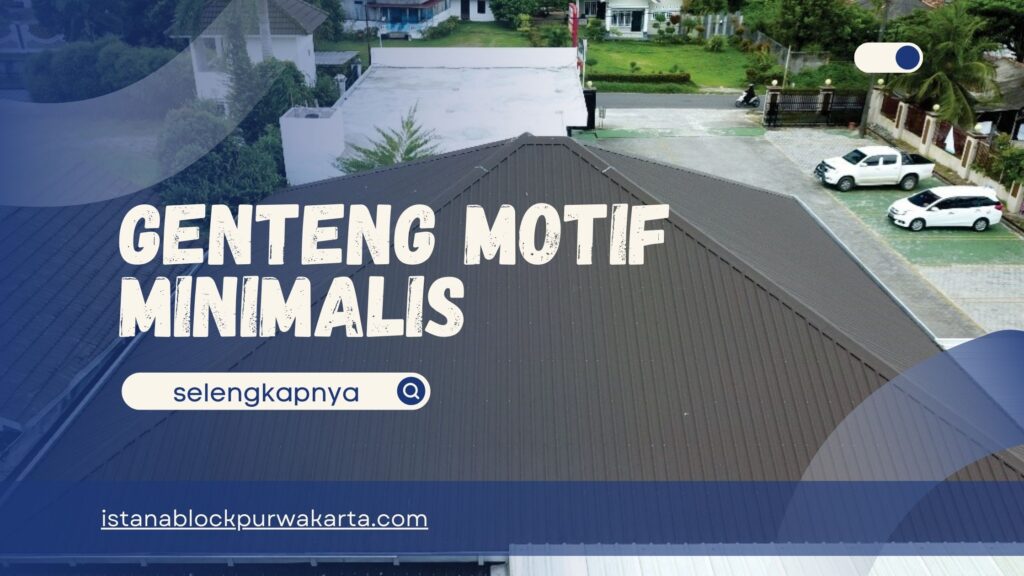 Genteng Motif Minimalis